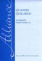 Quando Quilaria! SATB choral sheet music cover